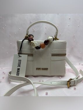 Steve Madden Vanilla Mini Top Handle Crossbody Bag ✨